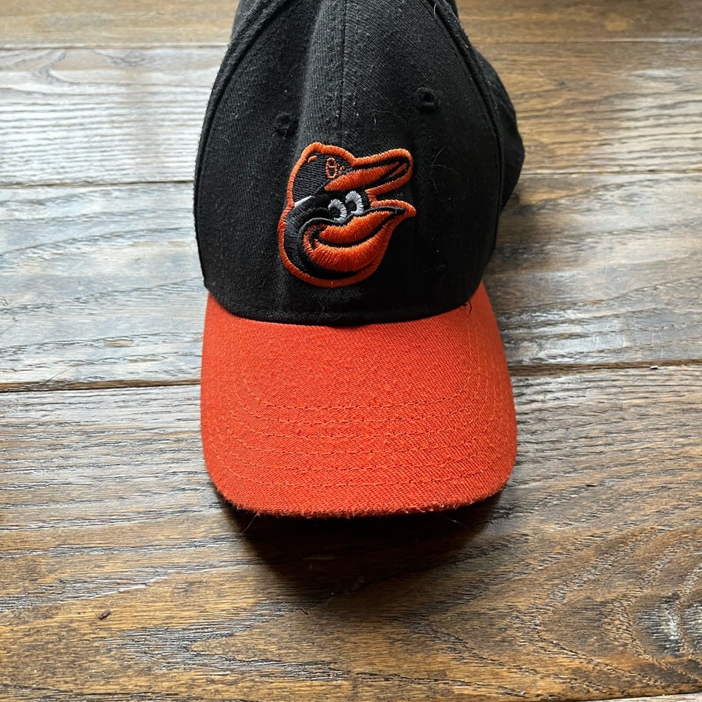 SALE 3/$15 Youth Baltimore Orioles Black & Orange Fitted Baseball Cap